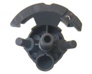 Привод шнека в сборе (2 шестерни, без шестерен) мясорубки Bosch Not original